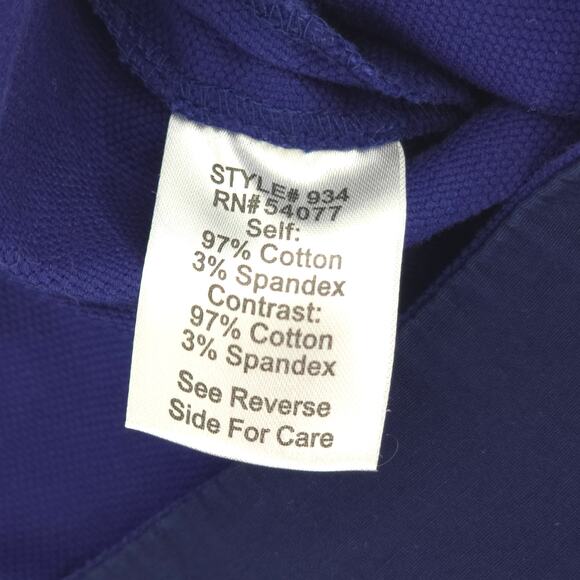 Cabi Career Boss Babe Blue Color Block Cotton Stretch Pencil Bodycon Skirt 10 - Picture 5 of 8